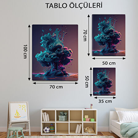 Modern Temalı, Buhar Tablo-TBL627