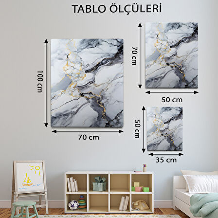 Modern Temalı, Mermermermer Des Tablo-TBL635