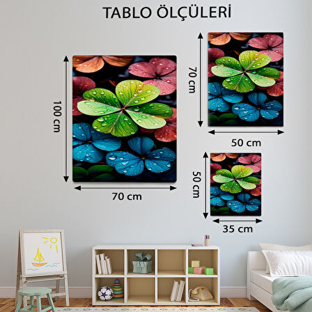 Çiçek Temalı, Yoncalar Tablo-TBL643