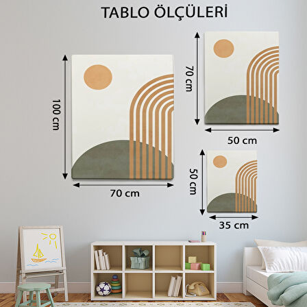 Modern Temalı, Bohem Tarzı Tablo-TBL657