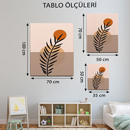 Minimalist Temalı, Bohem Tarzı Tablo-TBL660