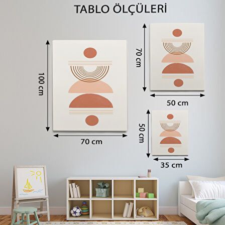 Minimalist Temalı, Bohem Tablo-TBL665