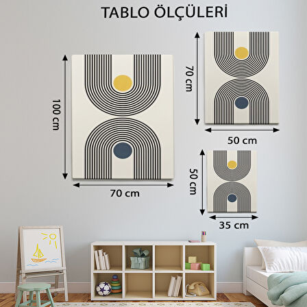 Modern Temalı, Bohem Tablo-TBL689