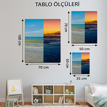 Deniz Temalı, Dekoratif Tablo-TBL738