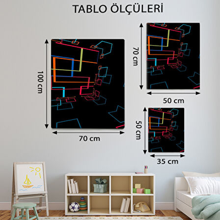 Modern Temalı, Fütüristik Tablo-TBL739