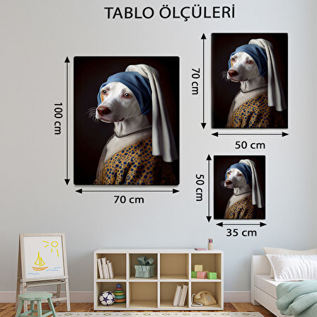 Hayvan Temalı, Köpek Tablo-TBL740