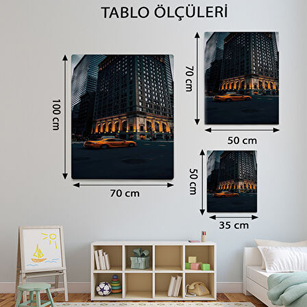 Modern Temalı, New York Tablo-TBL768