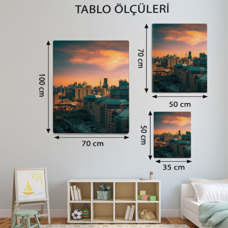 Modern Temalı, New York Tablo-TBL799