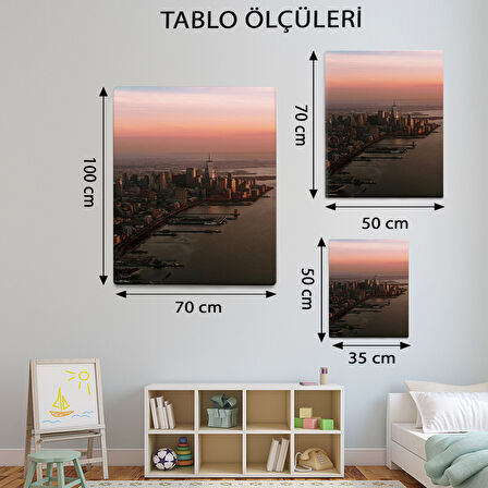 Modern Temalı, New York Tablo-TBL816