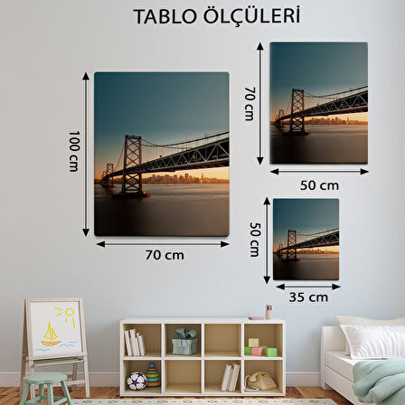 Modern Temalı, Brooklyn Köprüsü Tablo-TBL824