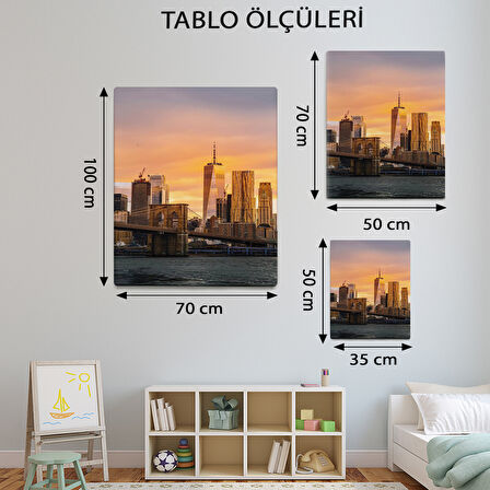 Modern Temalı, Brooklyn Köprüsü Tablo-TBL832