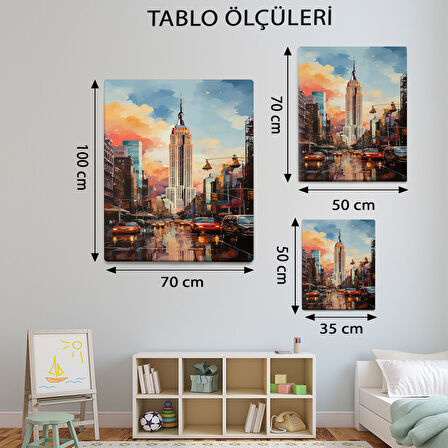 Modern Temalı, Empire State Tablo-TBL838