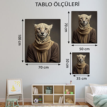 Hayvan Temalı, Çöl Kaplanı Tablo-TBL839