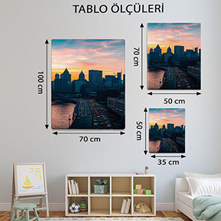 Modern Temalı, Günbatımı Tablo-TBL847