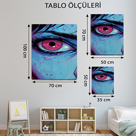 İllüstrasyon Temalı, Dekoratif Tablo-TBL851