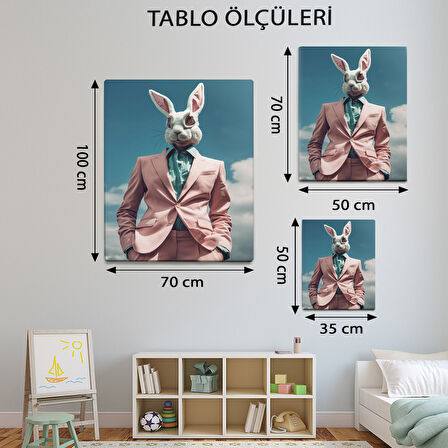 Hayvan Temalı, Tavşan Tablo-TBL867