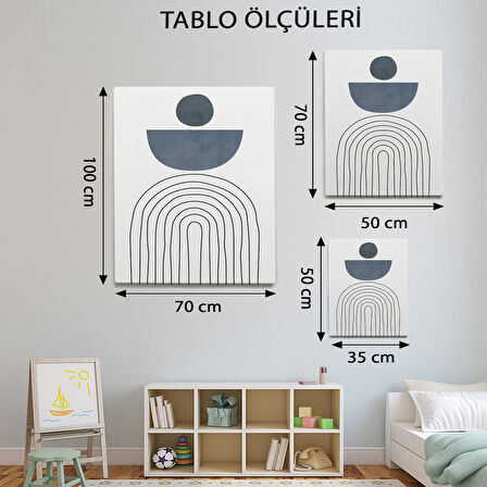 Modern Temalı, Dekoratif Tablo-TBL885