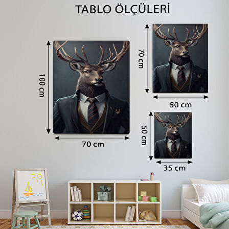 İnsan Temalı, Alageyik Tablo-TBL893