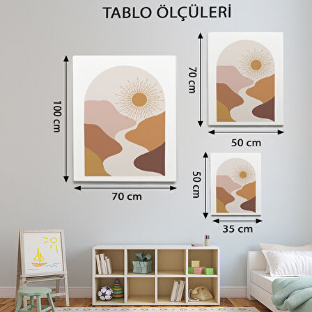 Modern Temalı, Bohem Tablo-TBL895