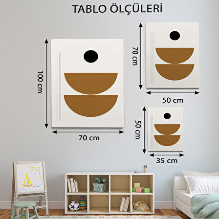 Minimalist Temalı, Dekoratif Tablo-TBL898