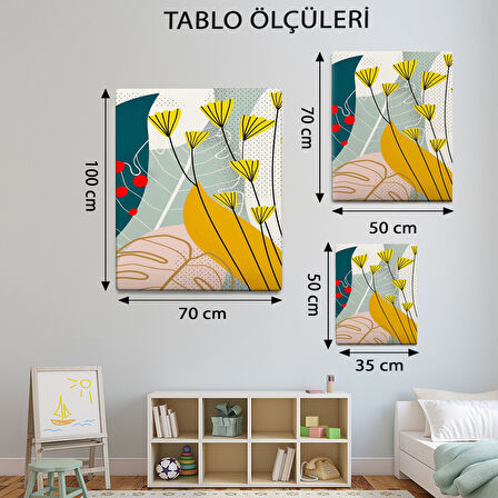 Modern Temalı, Dekoratif Tablo-TBL899