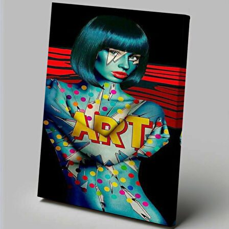 Pop Art Temalı, Modern Tablo-TBL911