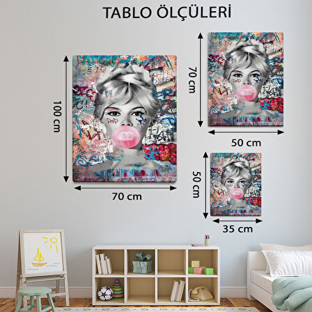 Pop Art Temalı, Monreo Tablo-TBL917