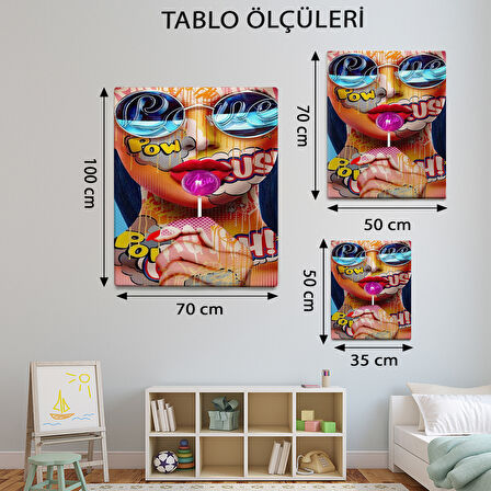 İnsan Temalı, Pop Art Tablo-TBL920