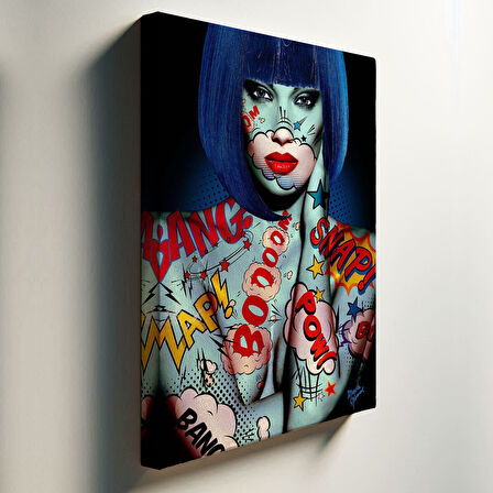 İnsan Temalı, Pop Art Tablo-TBL924