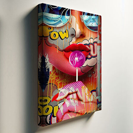 İnsan Temalı, Pop Art Tablo-TBL956