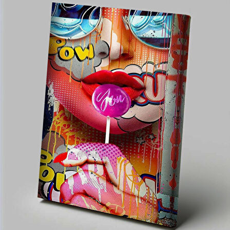 İnsan Temalı, Pop Art Tablo-TBL956