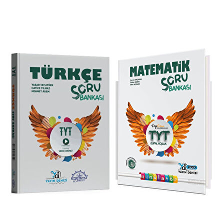 Yayın Denizi TYT Türkçe ve Matematik Soru Bankası Seti 2 Kitap