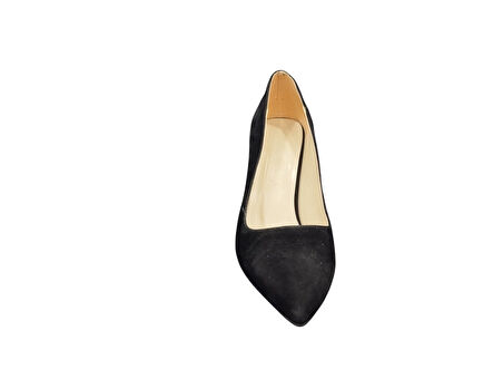 Merry Pace 6395161Z 9 cm Topuk Boyu Süet Sivri Burun Kadın Stiletto Ayakkabı