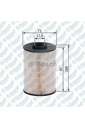 YAKIT FILTRESI LT28-35 II 2.8TDI 01-06- LT 28-46 II 2.8TDI 02-06