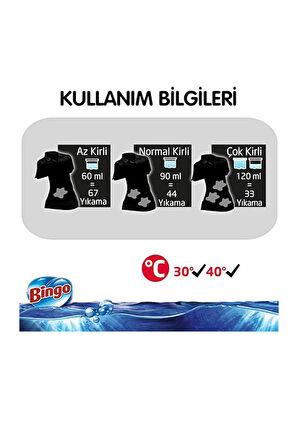 Siyah Sıvı Bakım Çamaşır Deterjanı 4 lt
