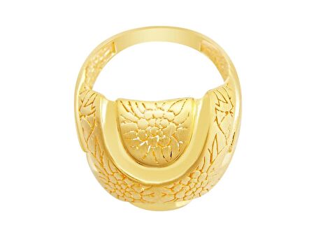 22 Ayar Rose Altın Trend Yüzük