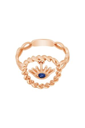 14 Ayar Altın Figür Yüzük