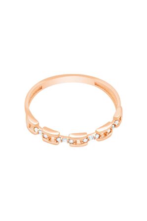 14 Ayar Altın Trend Yüzük