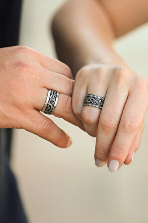 Amore Koleksiyonu Erkek Bijuteri Modern Alyans