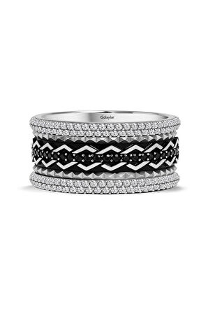 Amore Koleksiyonu Kadın Bijuteri Modern Alyans