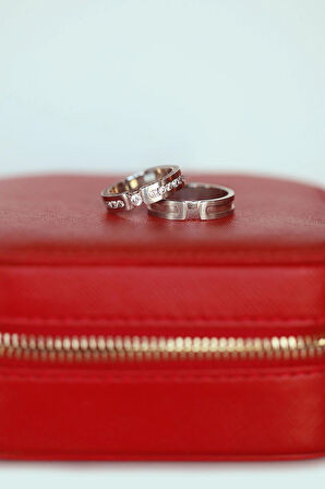 Amore Koleksiyonu Erkek Bijuteri Modern Alyans