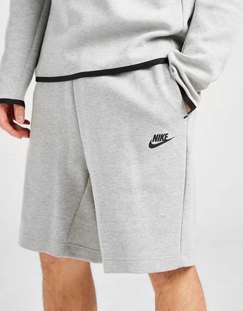 NSW Tech Fleece Standart Kesim Gri Erkek Spor Şort