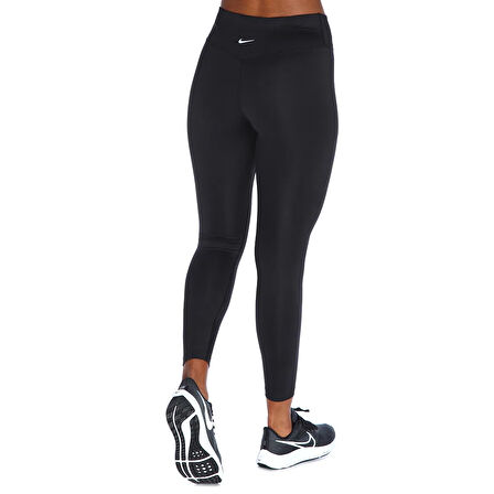 Swoosh Dri-Fit Women's 7/8 leggings Siyah Kadın Tayt 