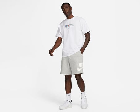 Sportswear Sport Essentials French Terry Alumni Bol Kesim Gri Erkek Spor Şort