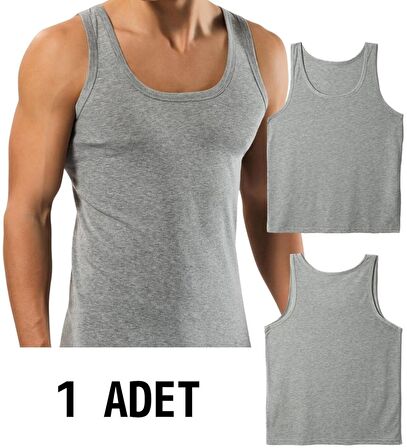 ERKEK % 100 PAMUK ASKILI KLASİK ATLET