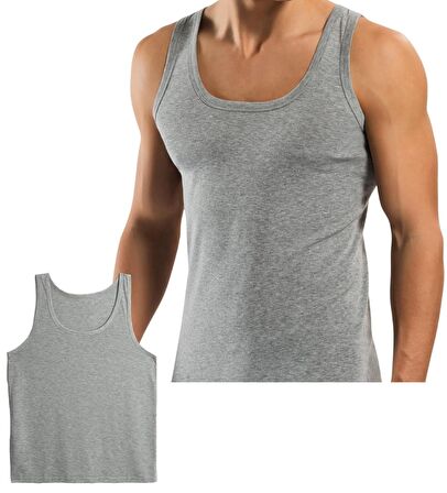 ERKEK % 100 PAMUK ASKILI KLASİK ATLET