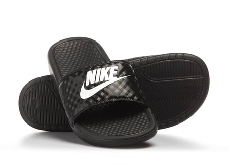 Wmns Benassı Jdı Print Sliders Siyah Kadın Spor Terlik