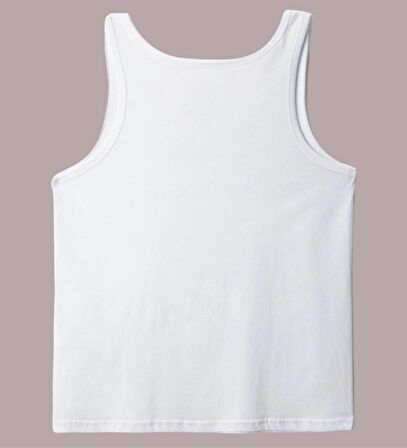 2 ADET ERKEK % 100 PAMUK ASKILI KLASİK ATLET