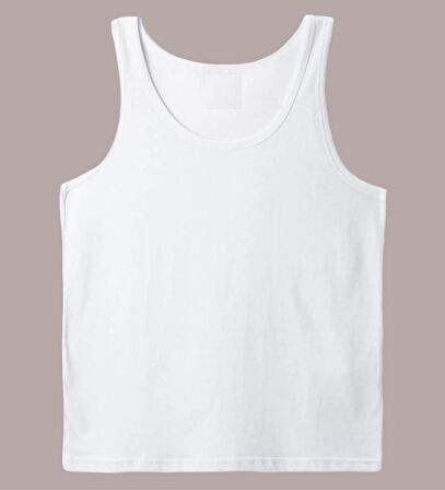 3 ADET ERKEK % 100 PAMUK ASKILI KLASİK ATLET