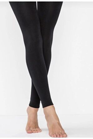 Kadın Siyah Termal Tayt